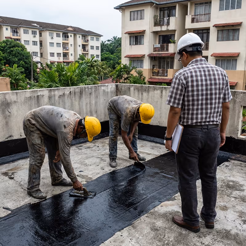 Waterproofing and asphalt work